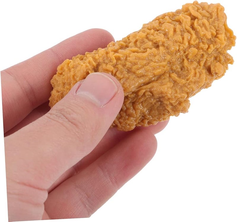 6Pcs Realistic Chicken Wing Food Models Display Props For Home Party Photography - Image 4